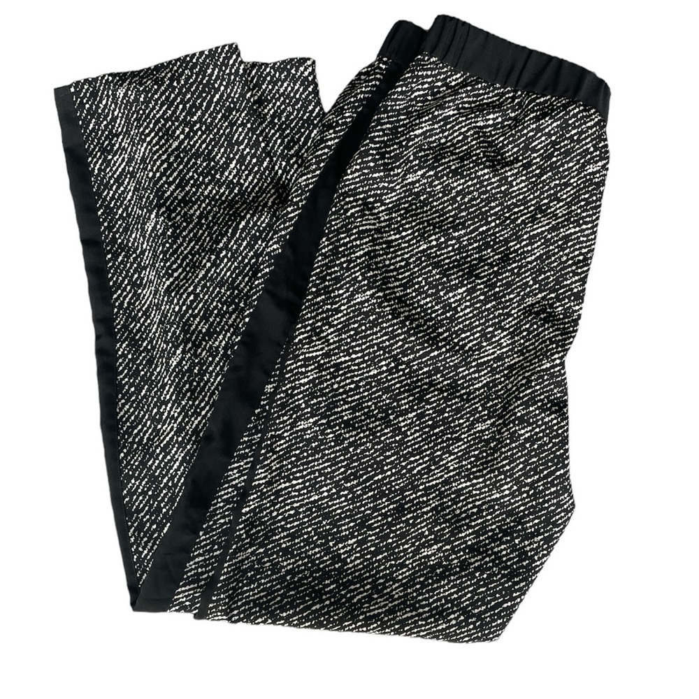 Vince Camuto Pull-On Pants in Black/White Size Medium EUC